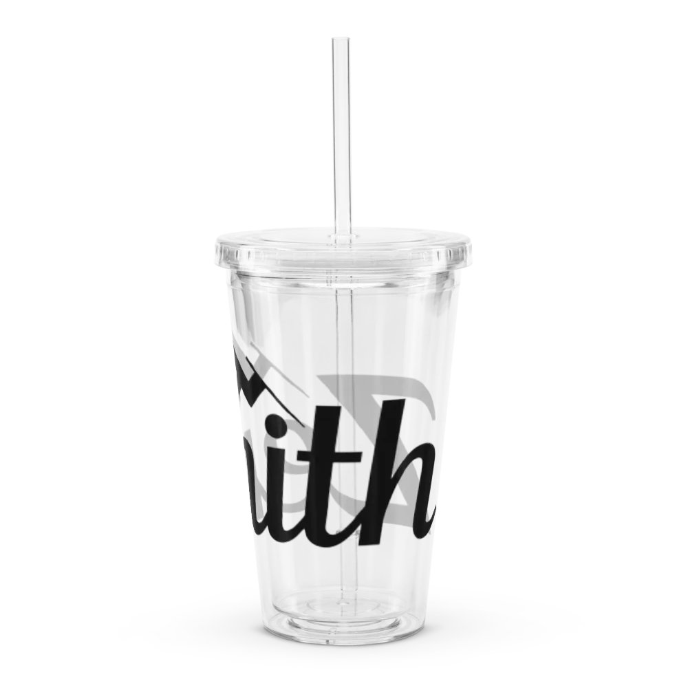 Zenith 16oz Double Wall Insulated Clear Tumbler with Mountain Design product image (6)