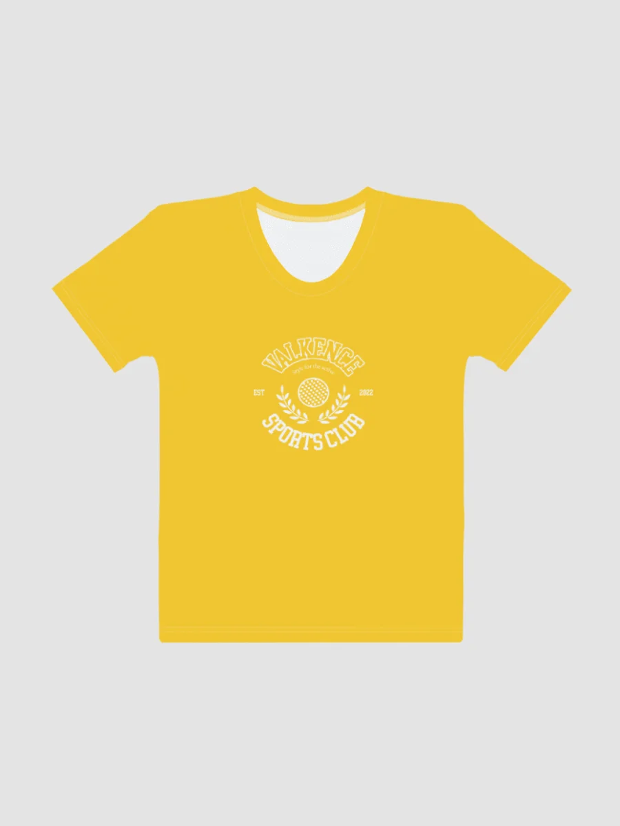 Sports Club T-Shirt - Sunflower Yellow product image (6)