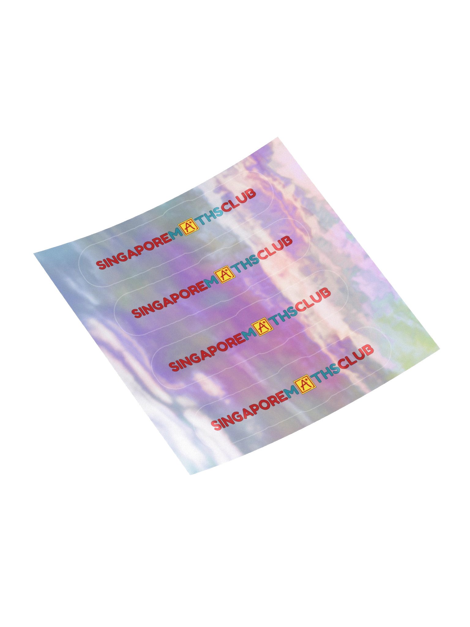 Holographic Logo Sticker Sheet product image (4)