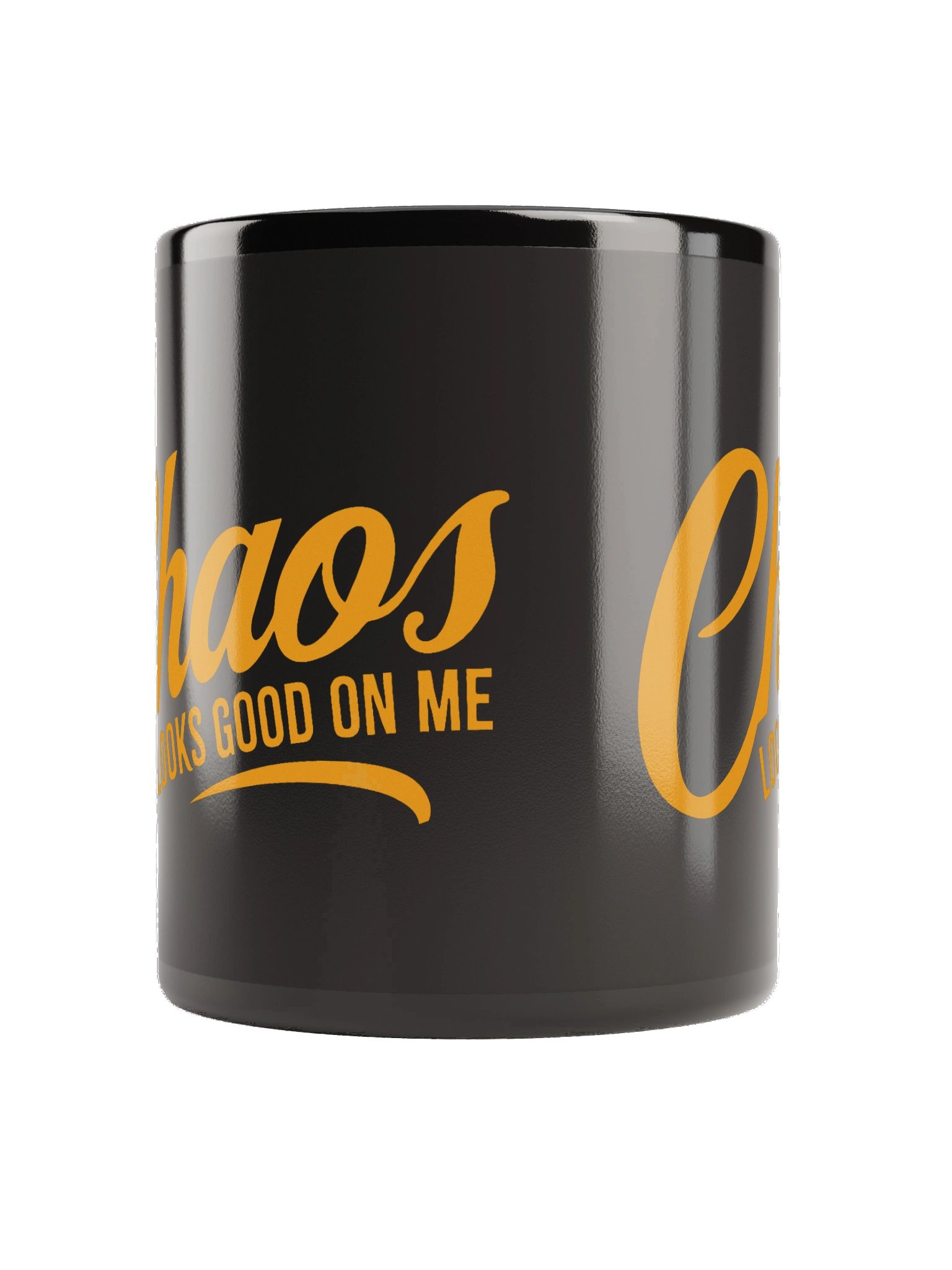 Chaos Looks Good On Me Black Mug product image (2)