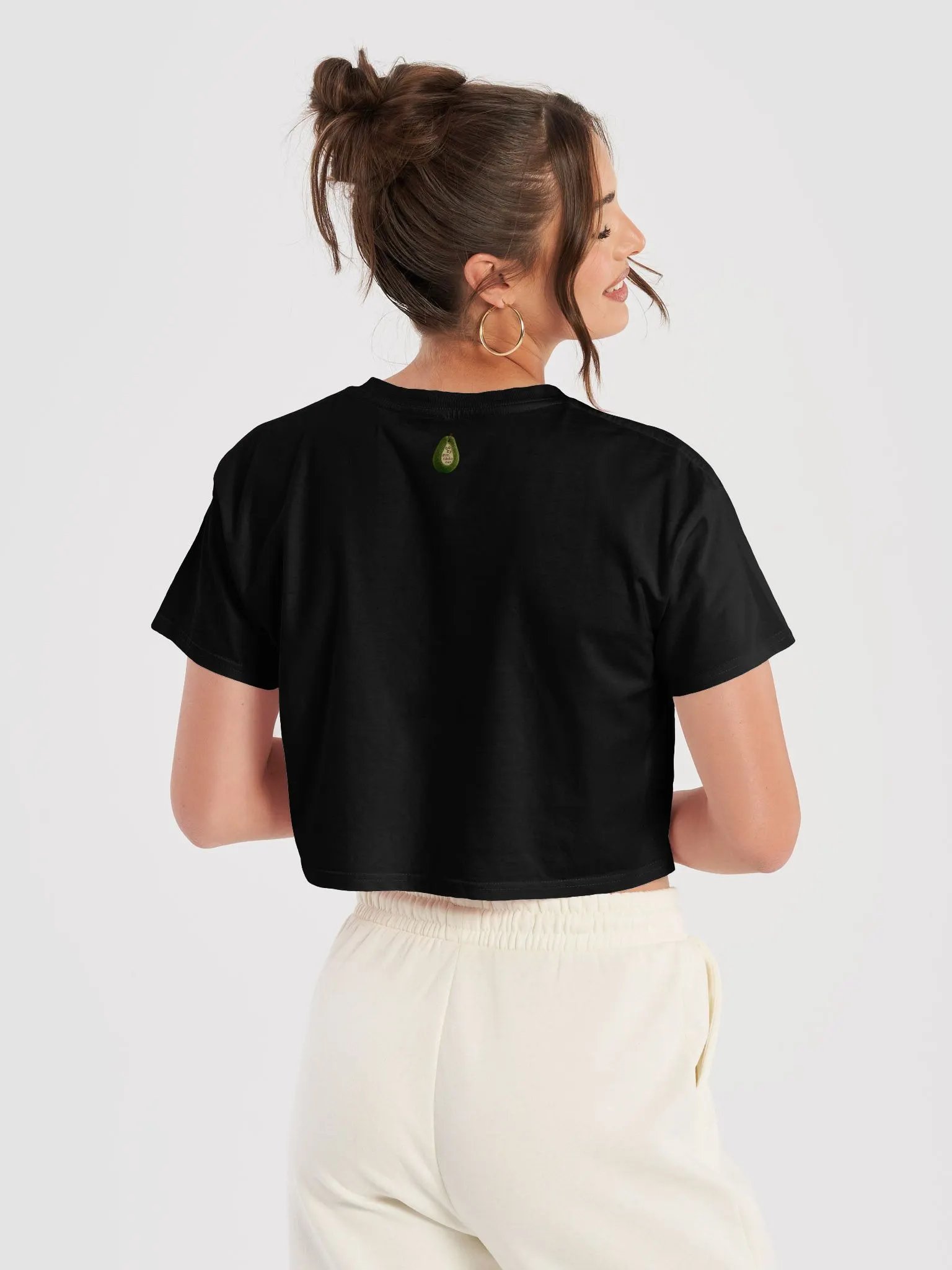 CozyAvocado Women's Premium Pear Crop Top #18 product image (7)