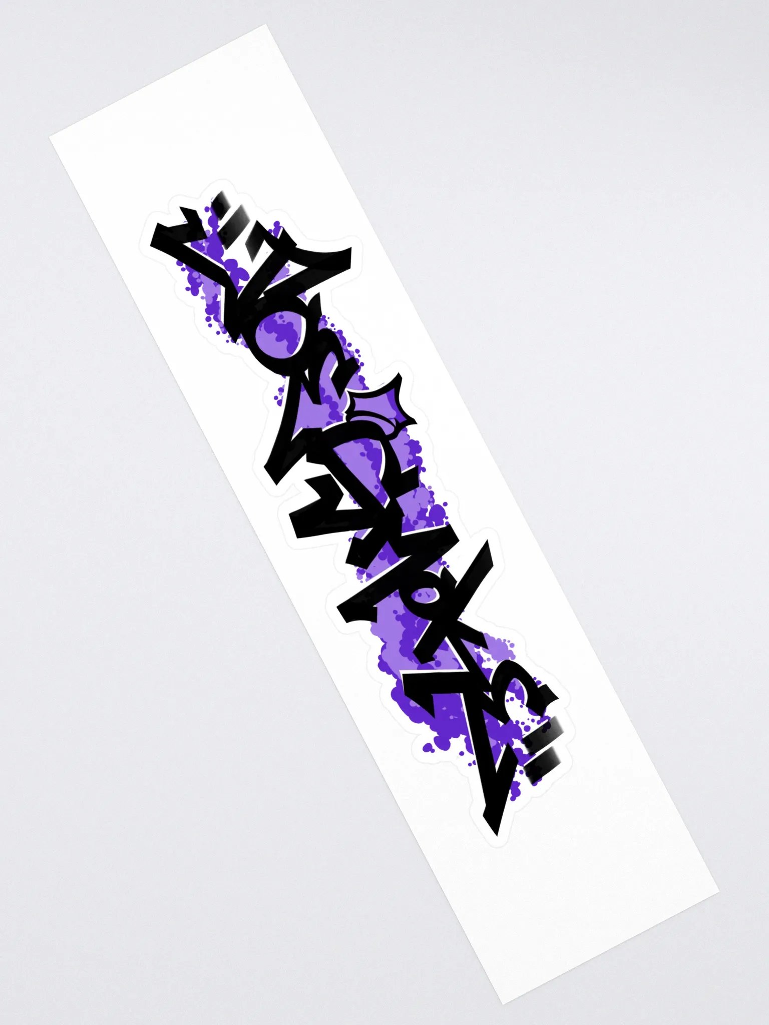 JoeSmoke Graffiti Sticker Purple Splatter product image (2)