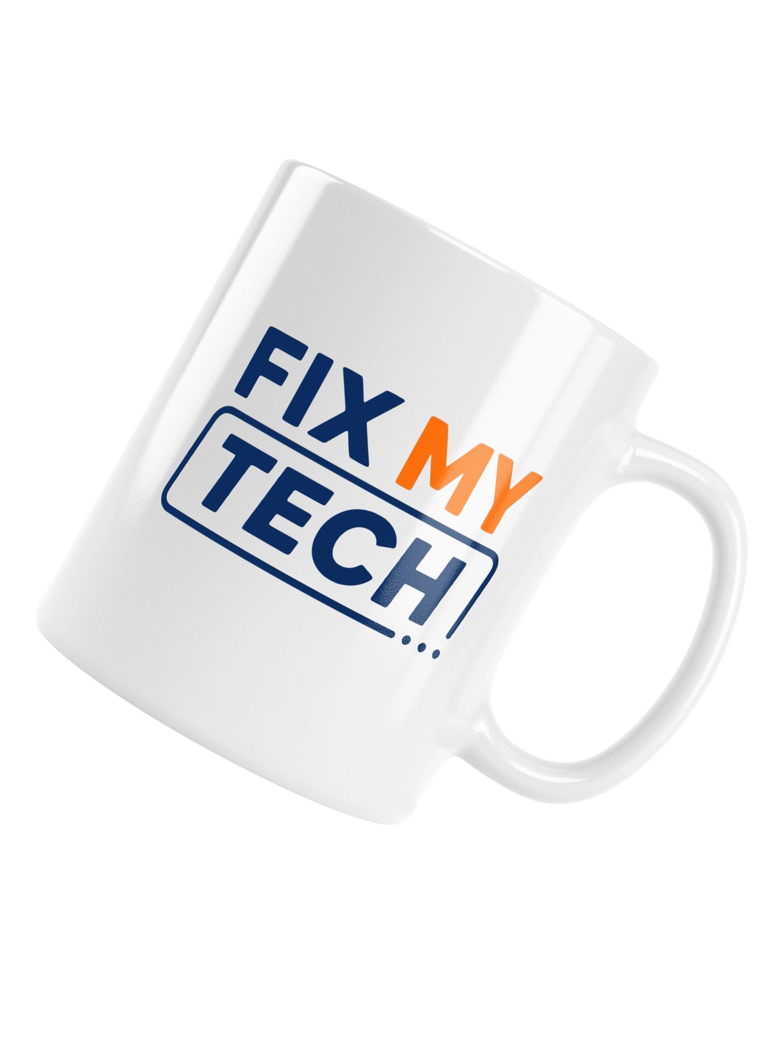 Fix My Tech White Mug product image (17)