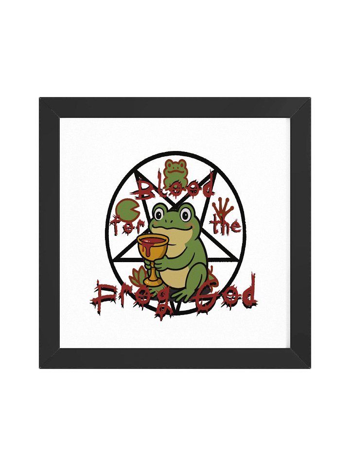 Blood For the Frog God Poster product image (1)