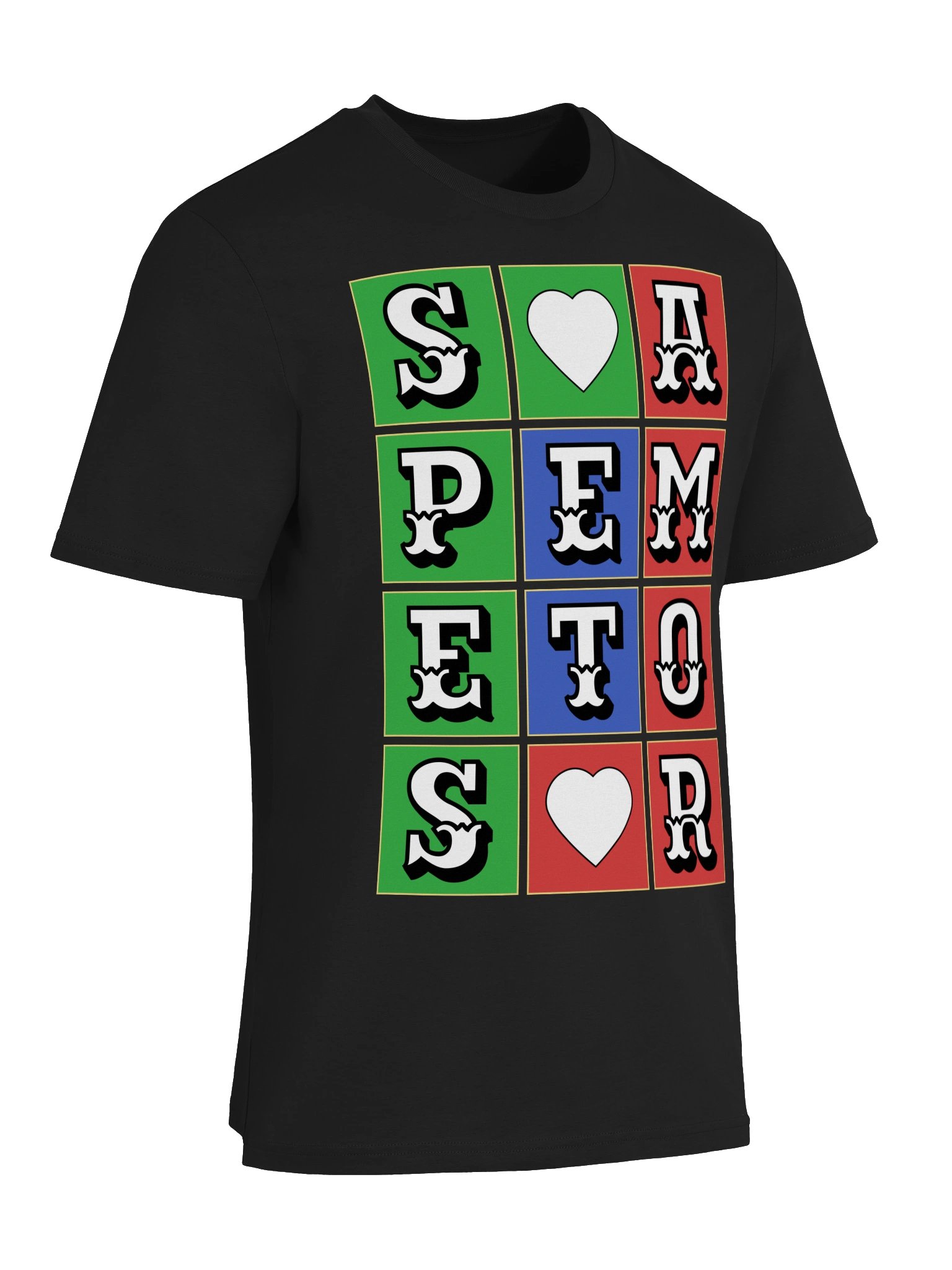 Hope and Love In Latin Quote Unisex Organic Cotton Graphic T-shirt product image (6)