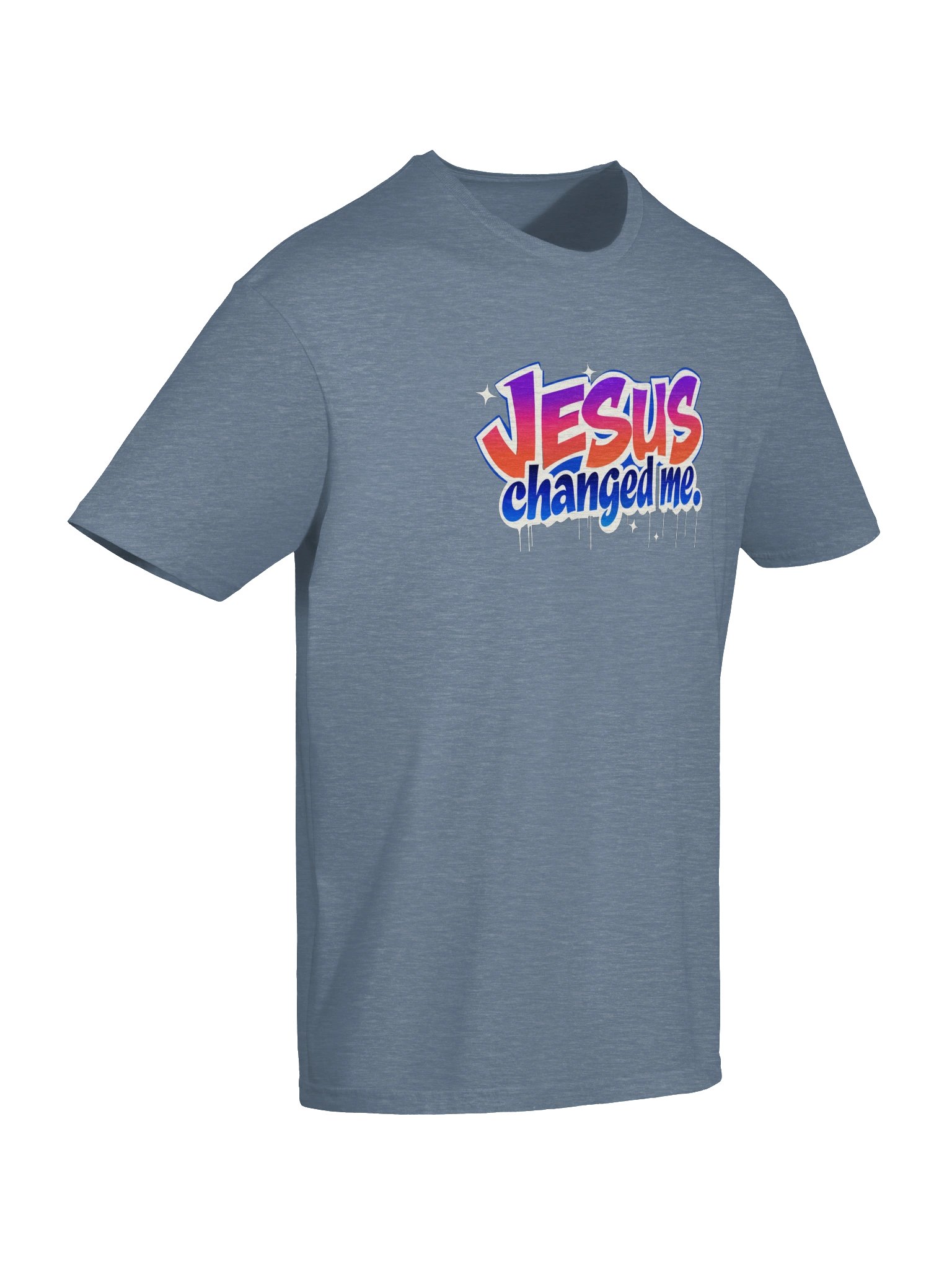 Jesus Changed Me Streetwear T-shirt product image (8)