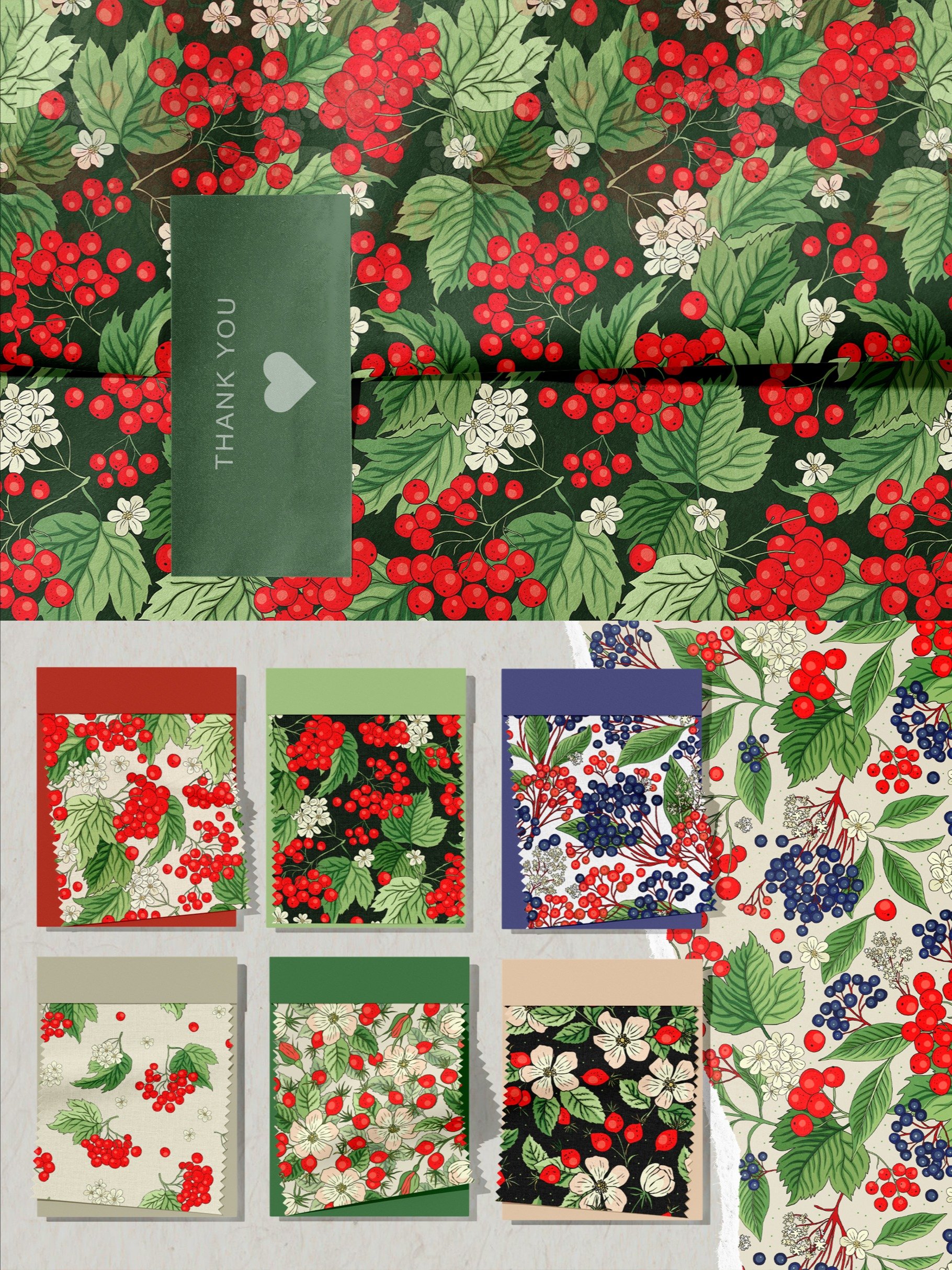 Wild Berries - Seamless Patterns product image (2)