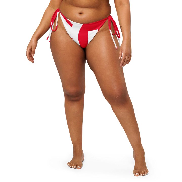 IFBNewsfeed.Org's All-Over Print Recycled String Bikini Bottom product image (1)