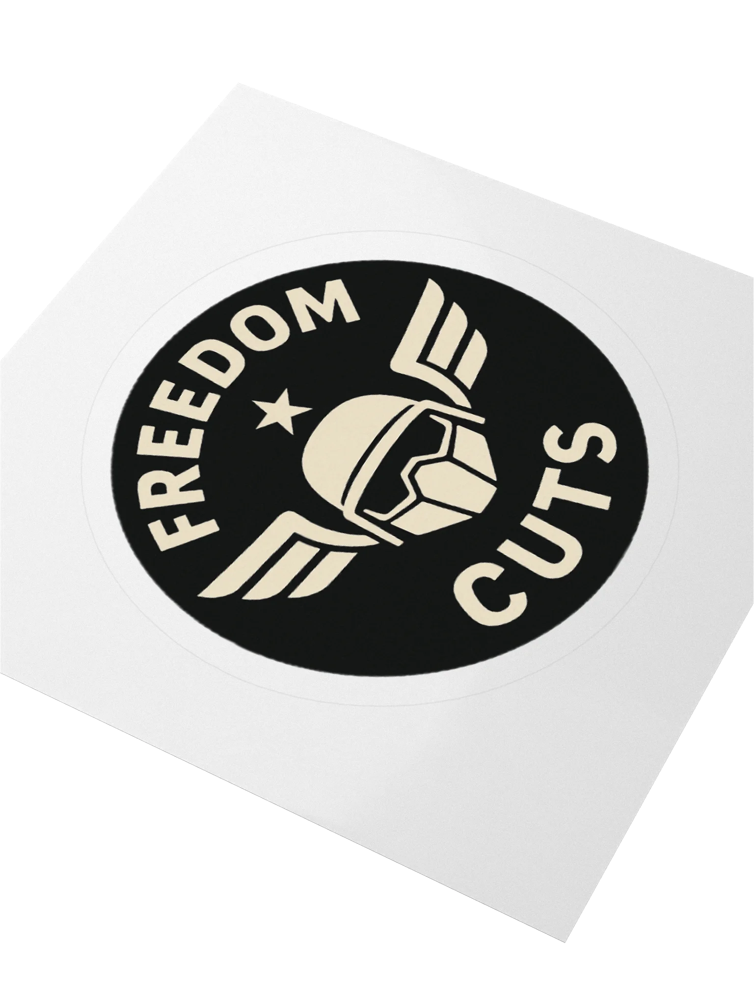 Freedom Cuts Logo Decal product image (6)