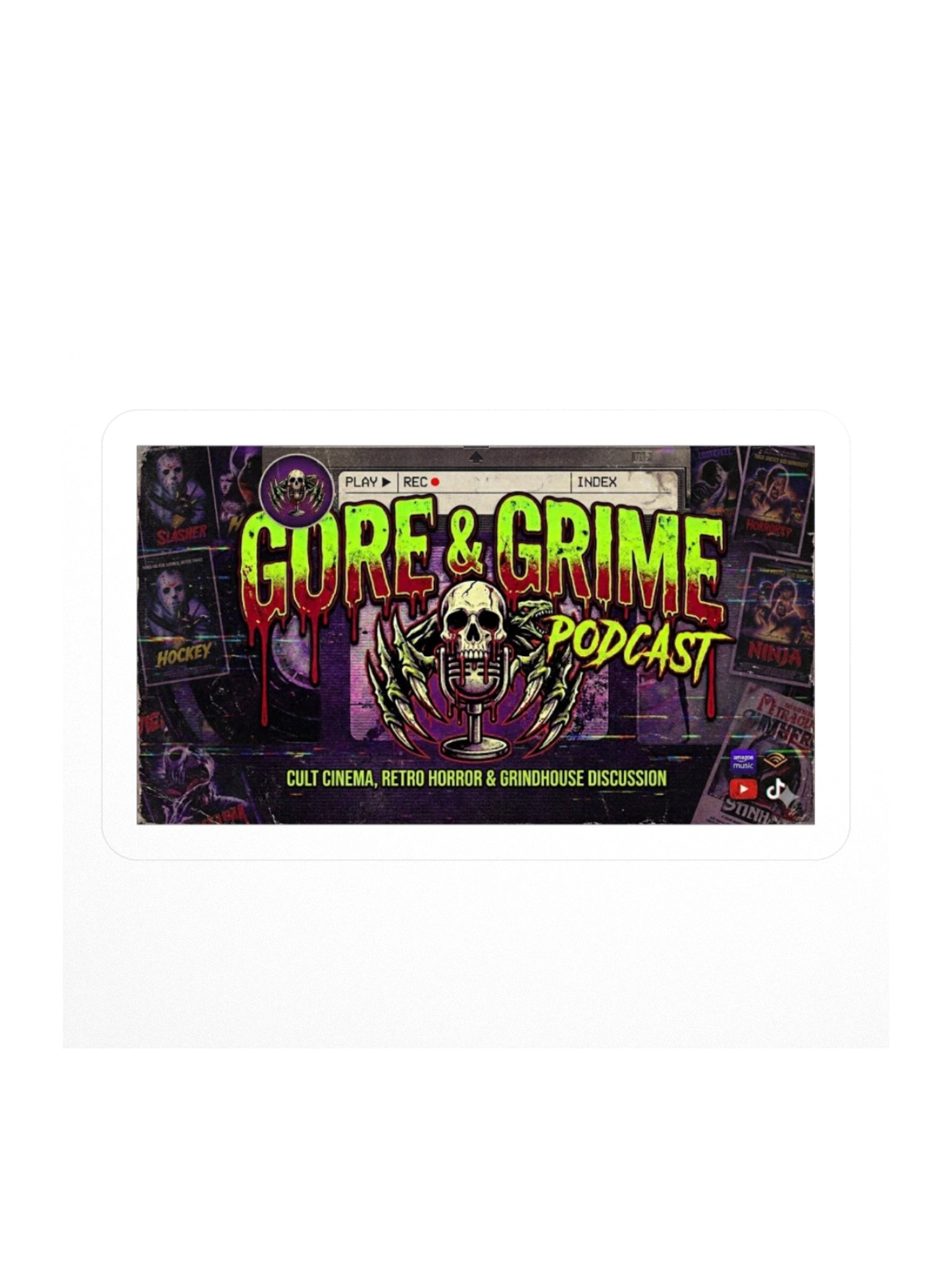 Gruesome Hertzogg Presents : Gore And Grime Podcast product image (1)