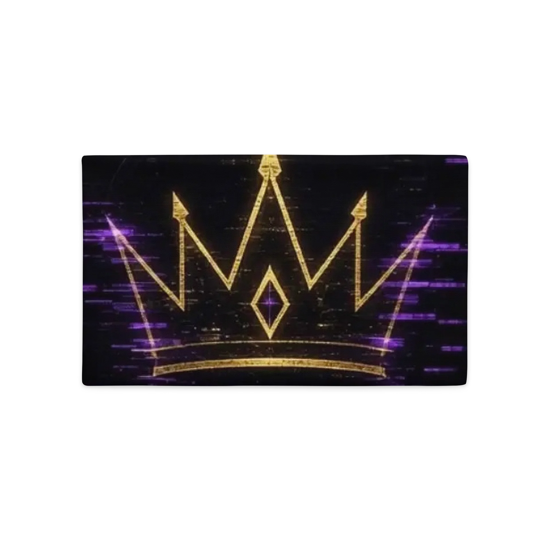 Glitch Crown Emblem Pillow Case product image (1)