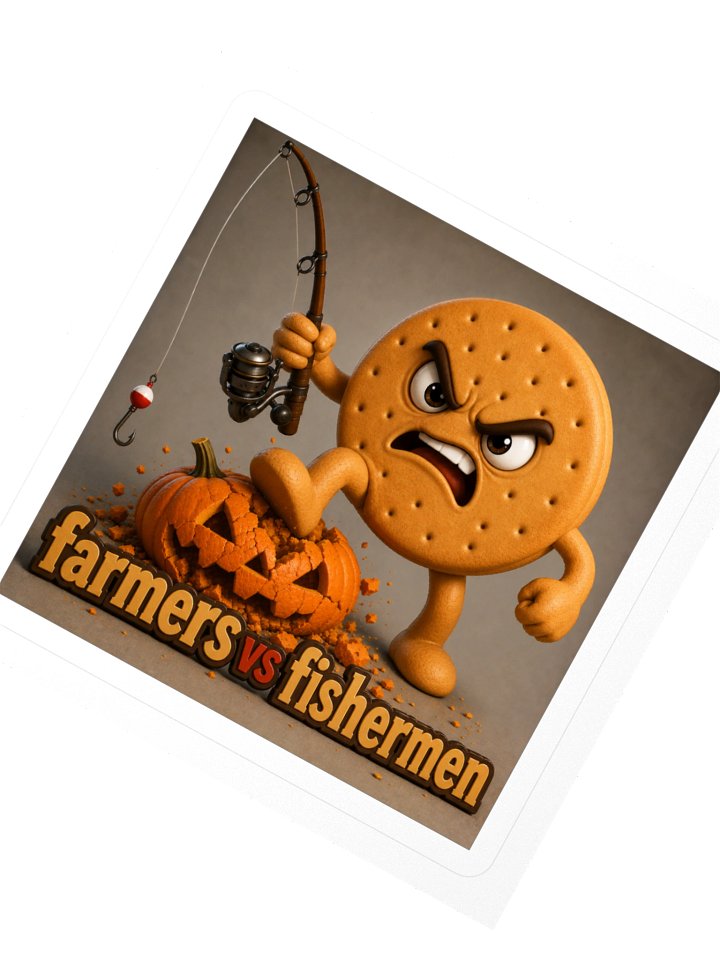 Farers vs Fishermen Sticker product image (5)