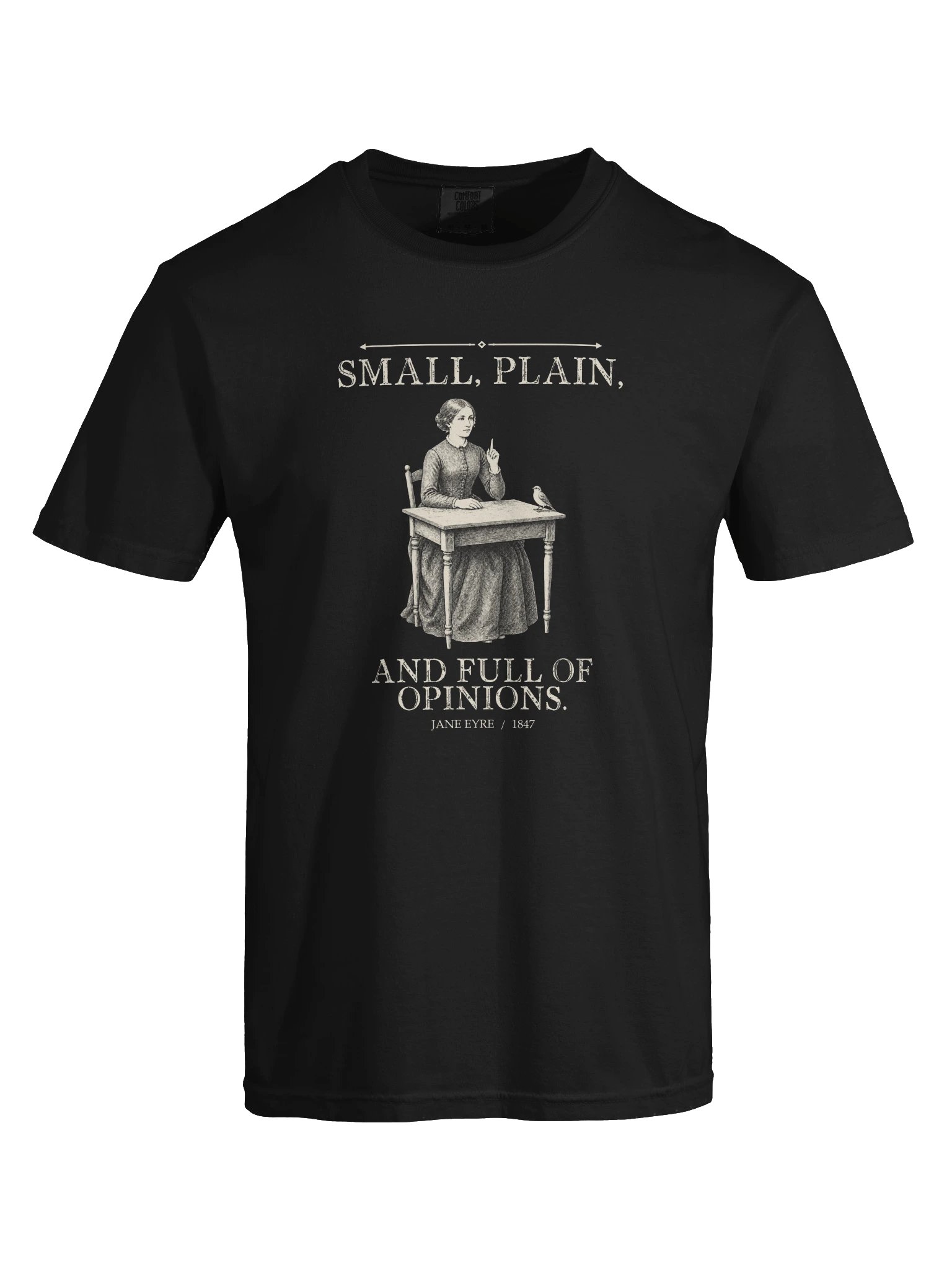 Full Of Opinions -- Jane Eyre Tee (Dark) product image (25)