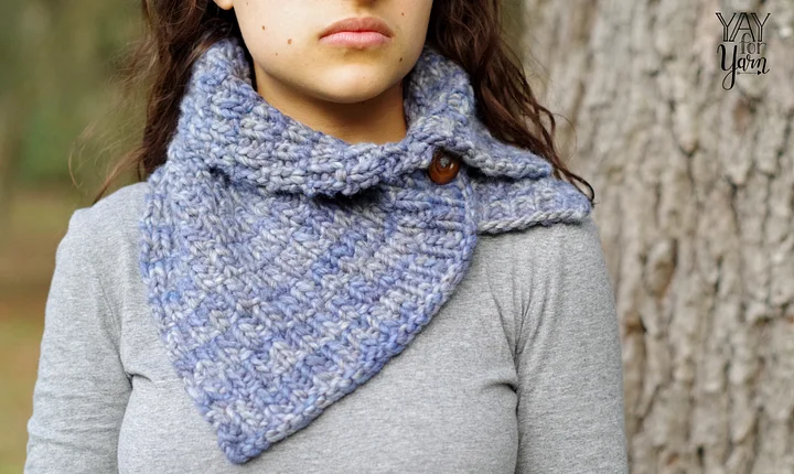 Breezy Morning Cowl - PDF Knitting Pattern & Video Tutorial product image (1)