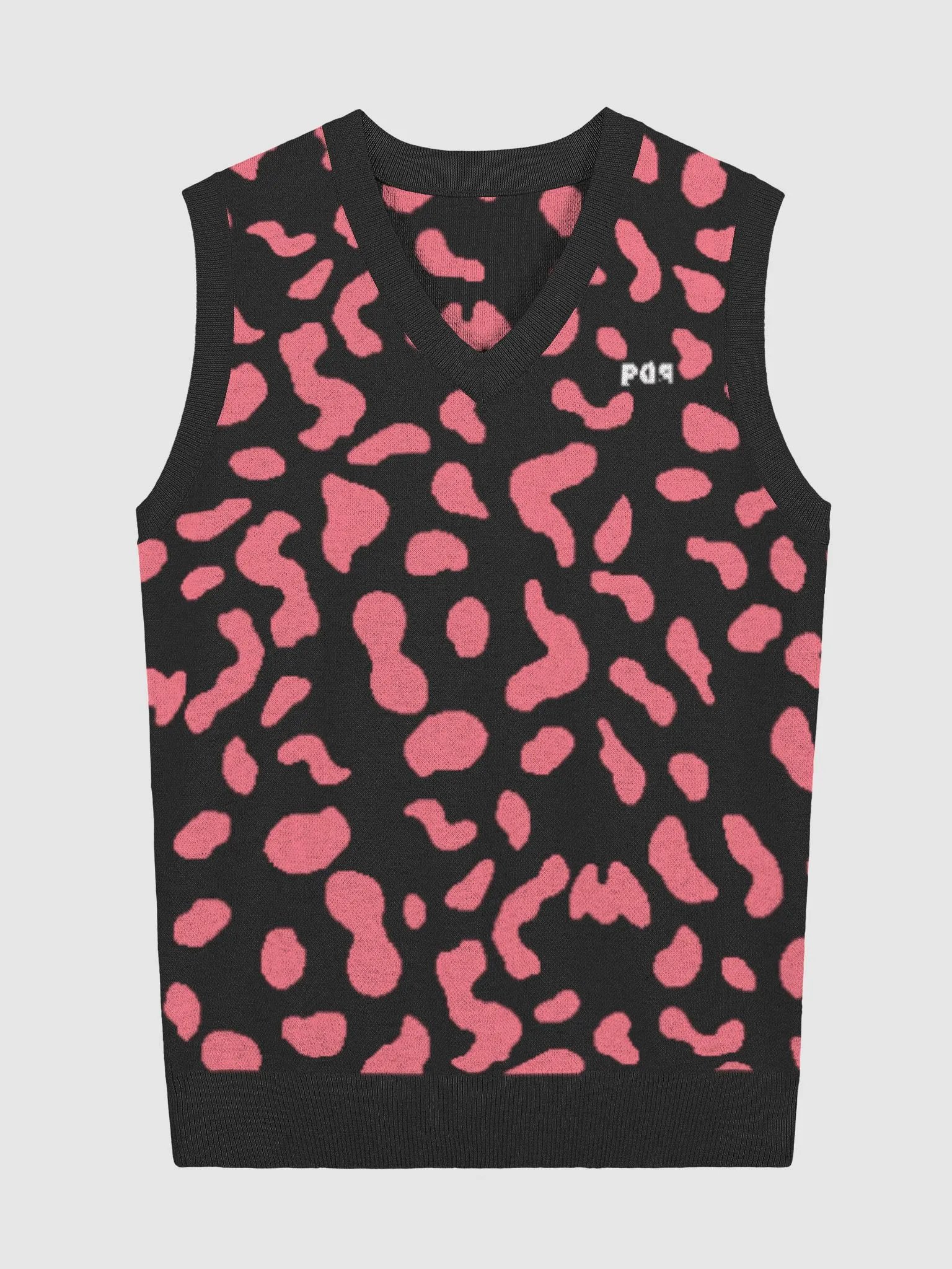 Knitted V-Neck Vest product image (1)