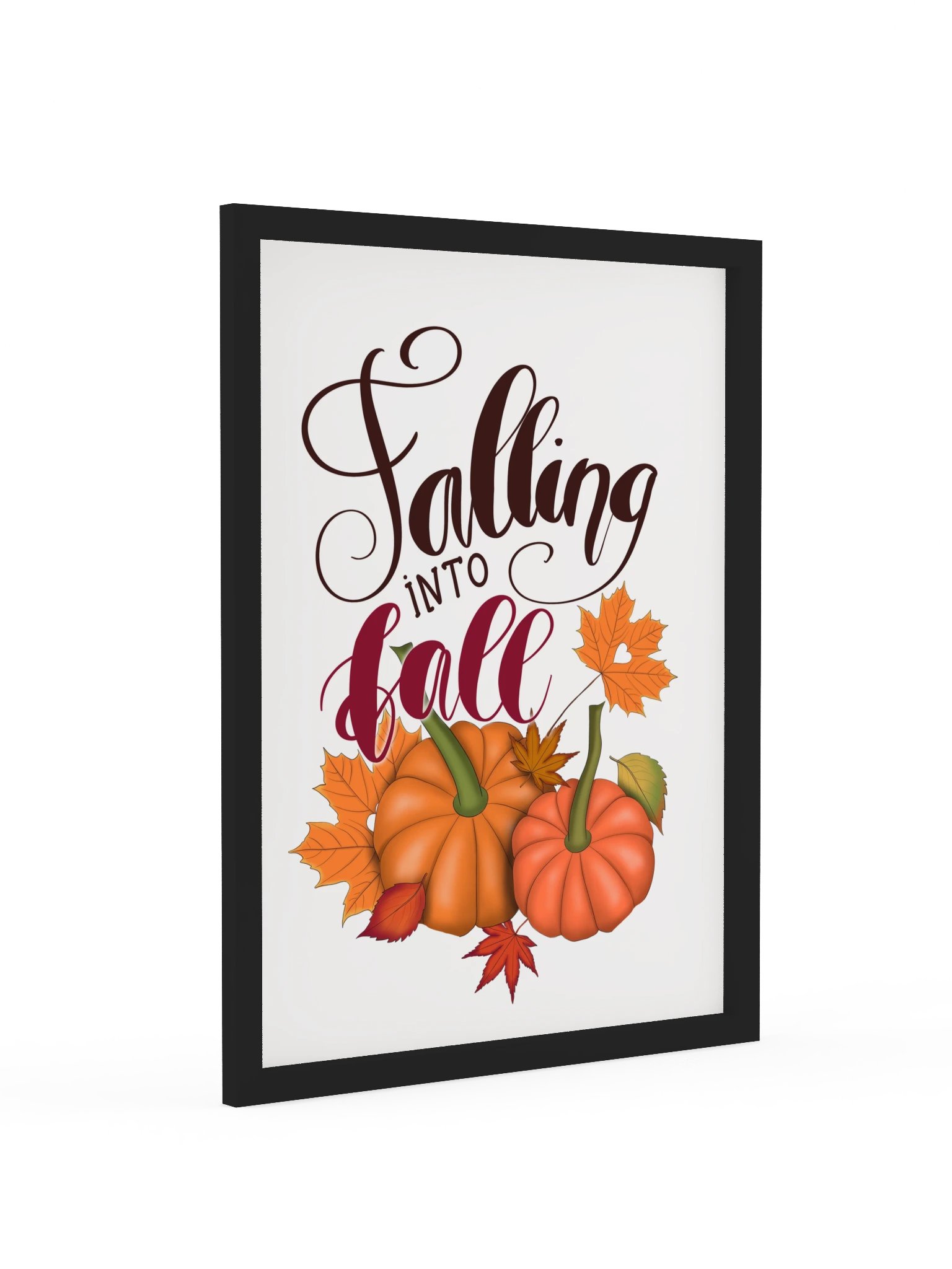 Peace Within Falling Into Fall Framed Poster product image (4)