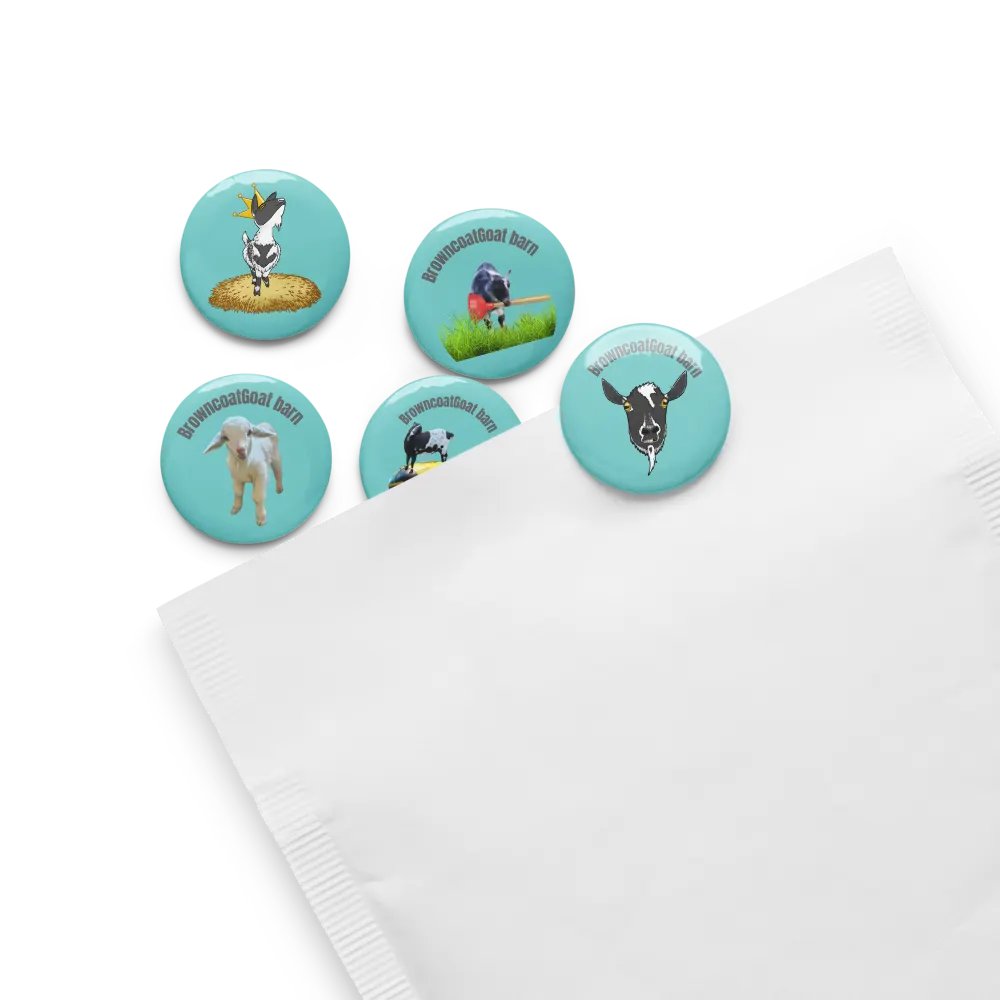 Goats Pin Button Set product image (10)