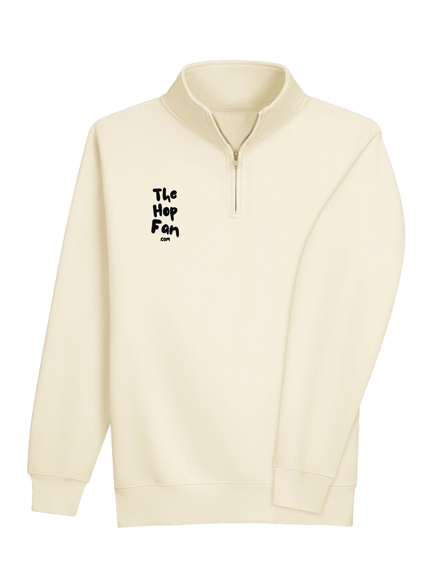 Logo Quarter Zip (Sandshell - Black) product image (4)