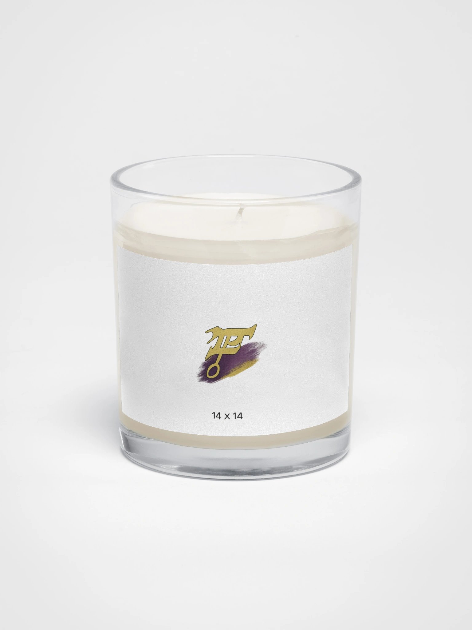 Golden Lit Candle product image (1)