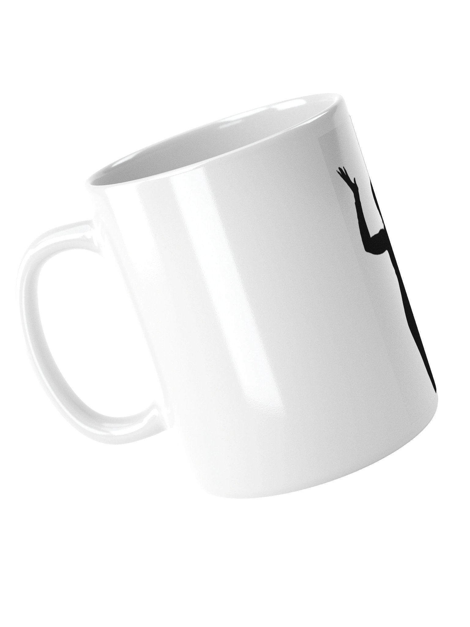 Izzi Fabulous! - Black Silhouette on White Mug product image (4)