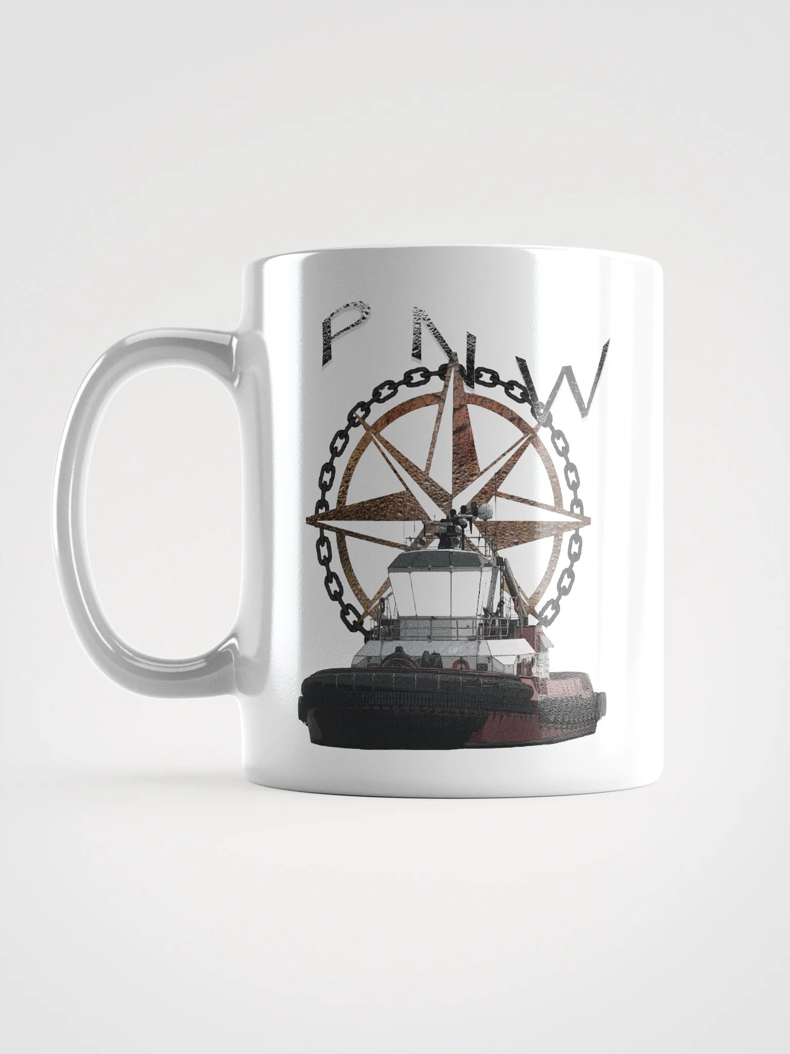PNW Compass Rose Athena Mug 11oz, 15oz, & 20oz product image (6)