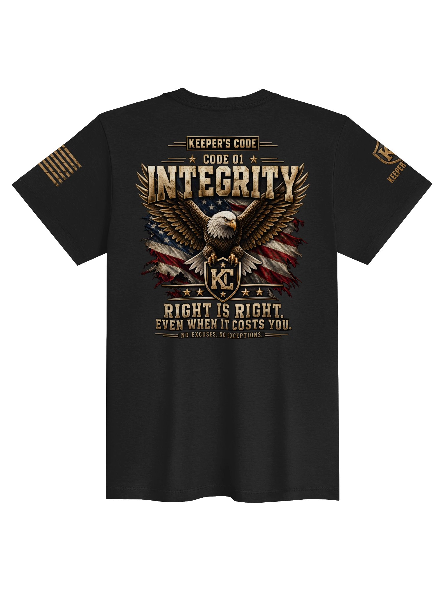Keeper’s Code™ Women’s CODE 01 Integrity Eagle T-Shirt product image (4)