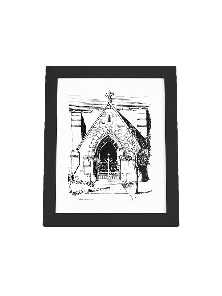 St Saviours Church, Bridge of Allan - Framed Poster product image (1)