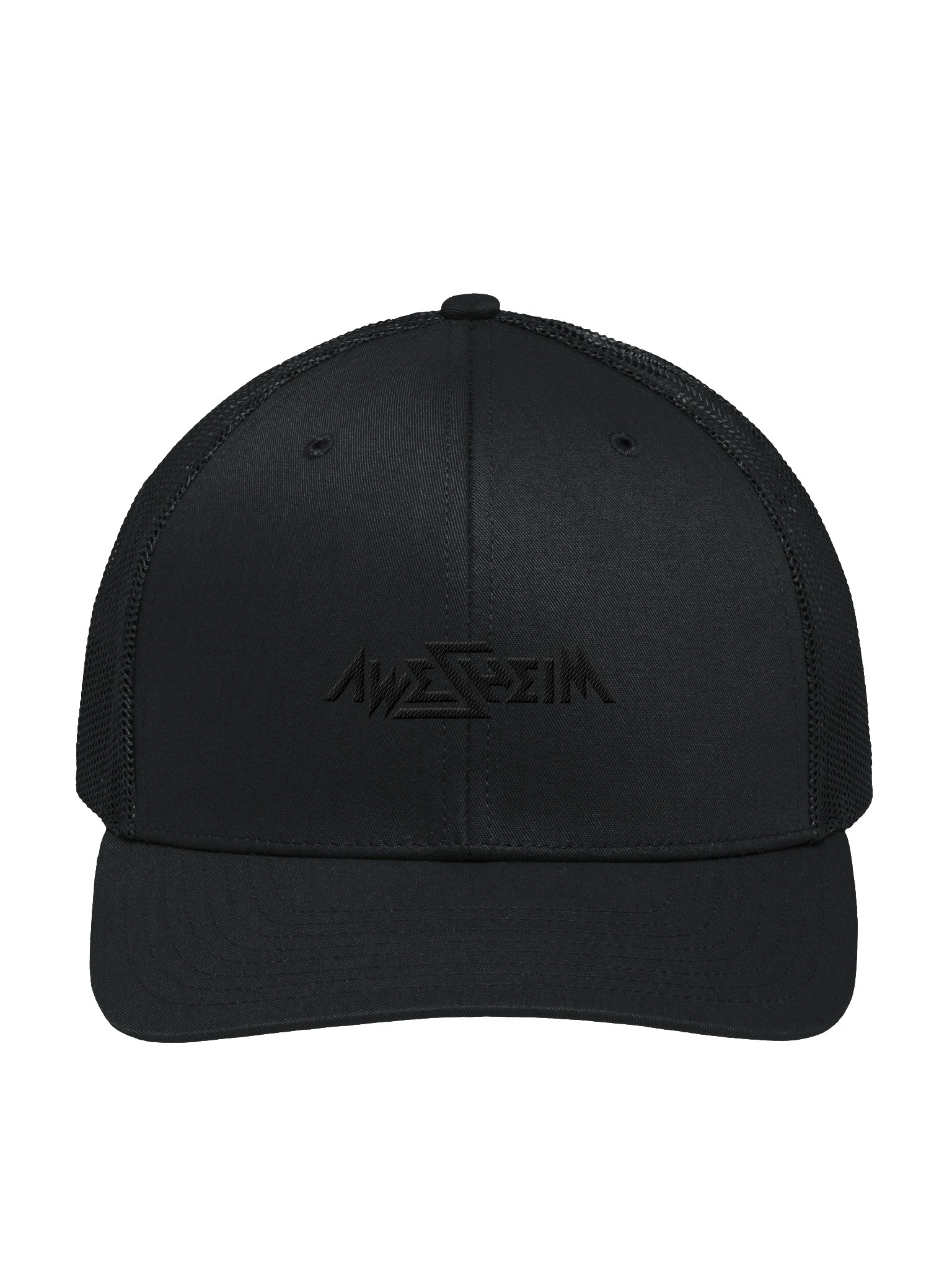 Awesheim black logo cap product image (1)