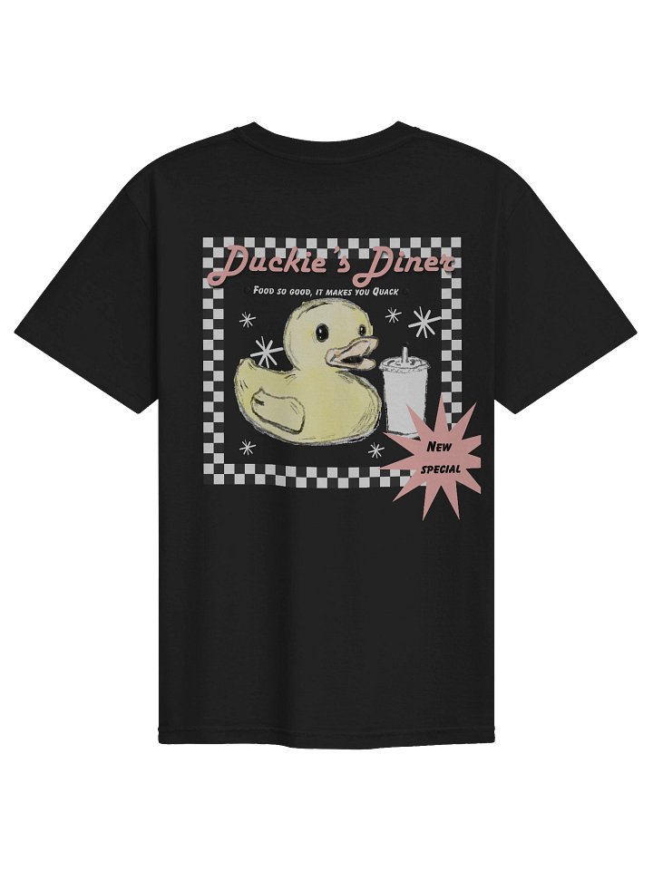 Retro Duckie's Diner shirt- light product image (8)
