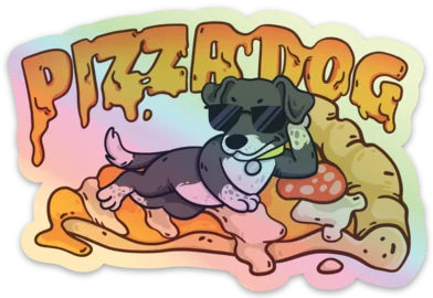 Pizza Dog Sticker Pack product image (3)