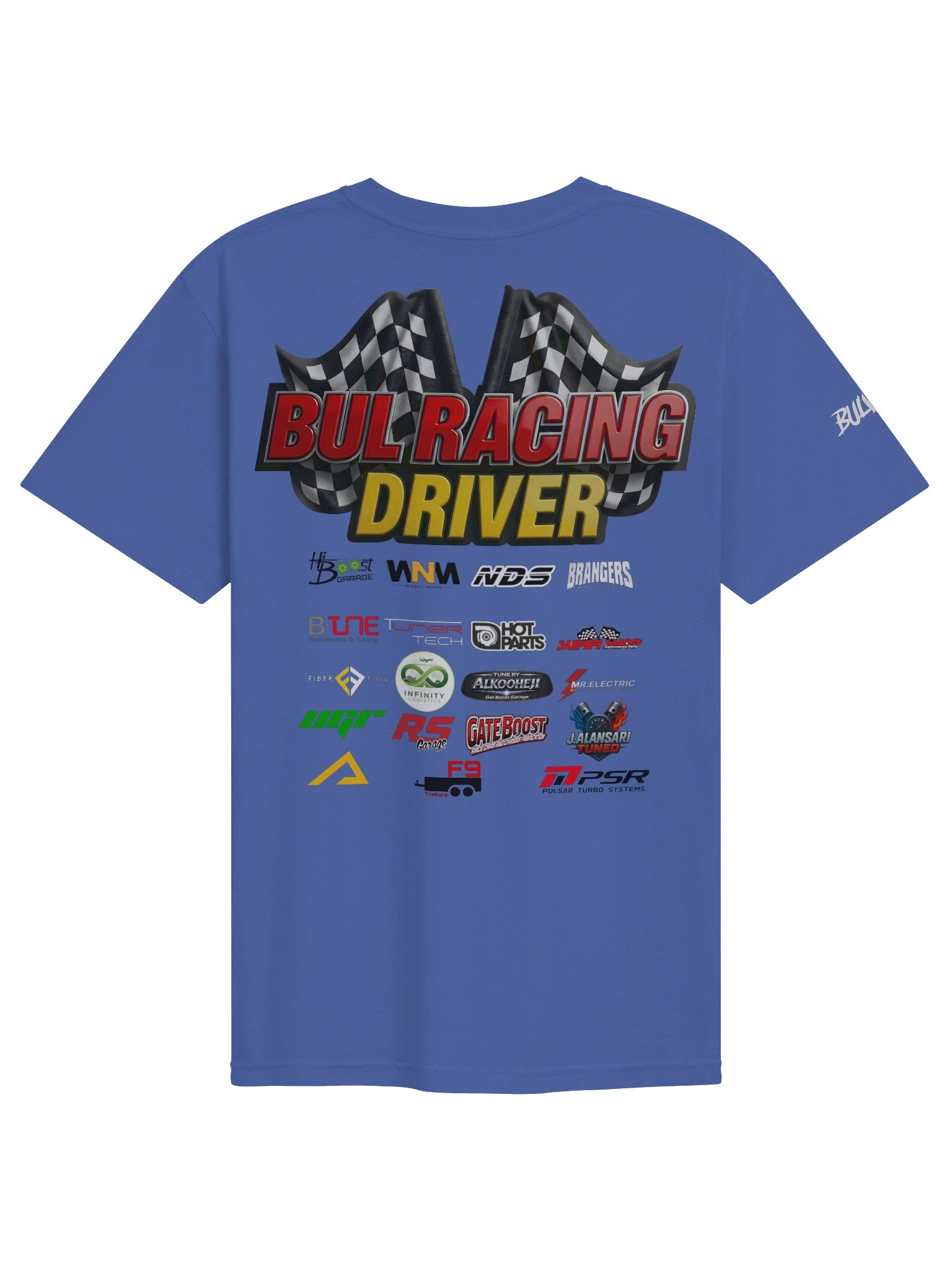 BULRACING driver -Dyed Heavyweight T-Shirt Team - Ox6FgqlS96Q