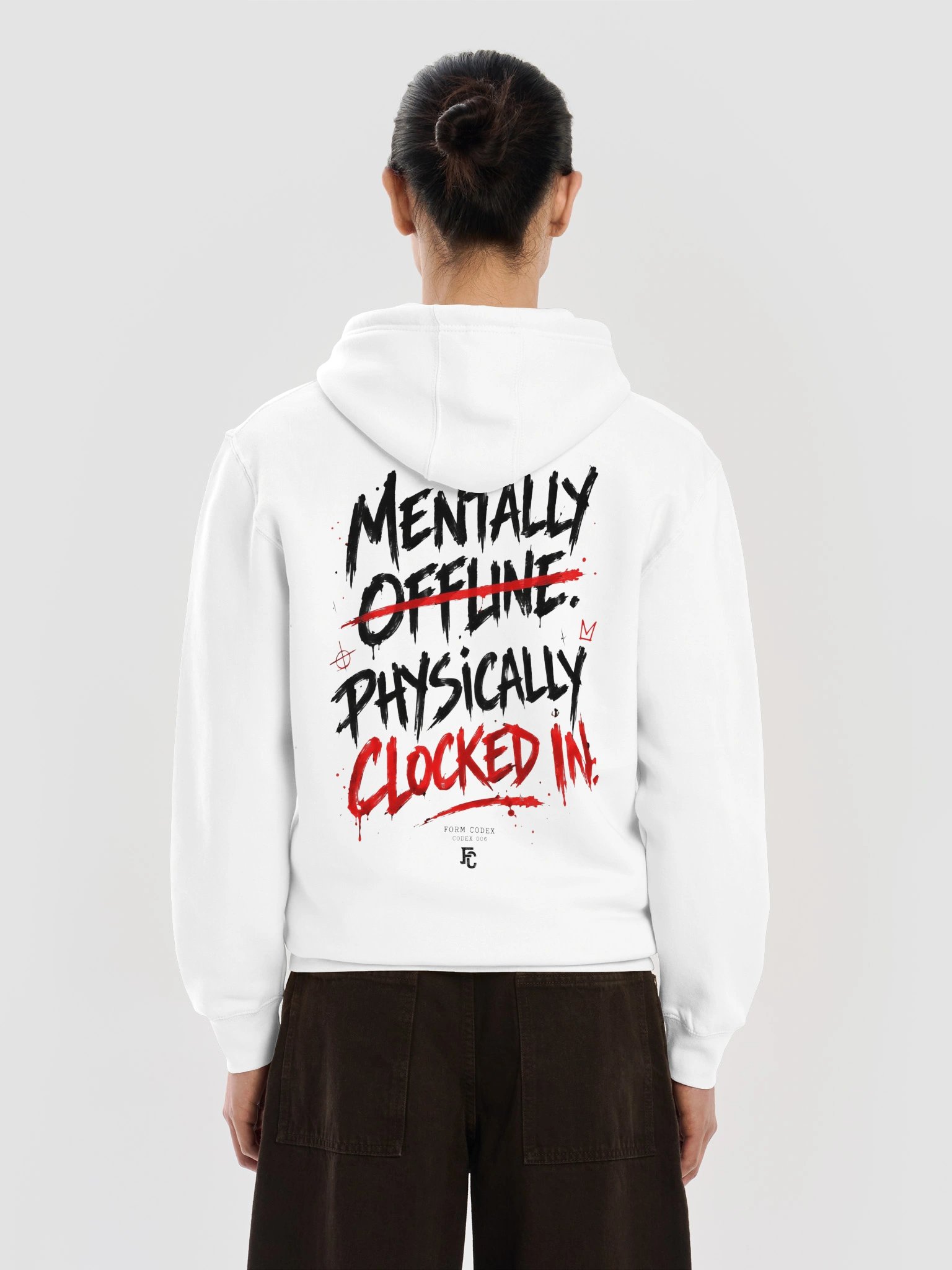 Codex 006: MENTALLY OFFLINE PHYSICALLY 'CLOCKED IN' product image (1)