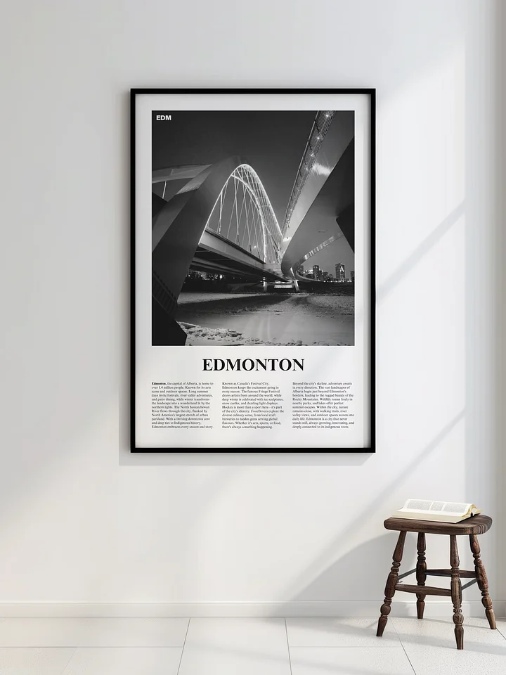 Edmonton 01 Newspaper Poster product image (2)