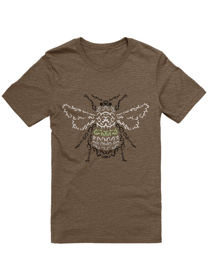 Agender Stripes Bumblebee Graphic Tee product image (4)