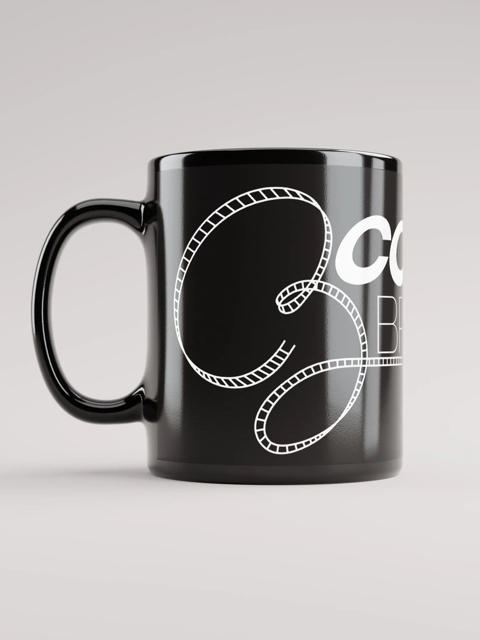 Coaster Breaks Black Glossy Mug product image (6)