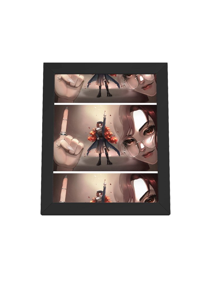 Calistalize 1K Celebration Framed Portrait Print (8’’ × 10’’) — Limited Edition product image (1)
