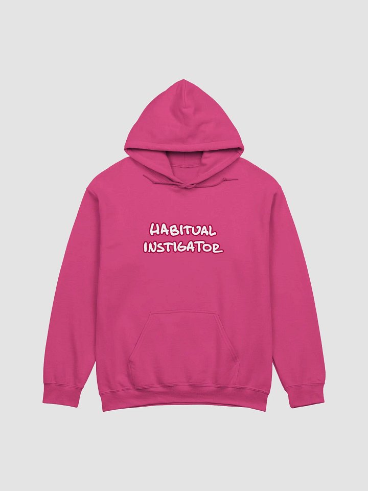 HABITUAL INSTIGATOR (lined design, #A6073C) classic hoodie product image (32)