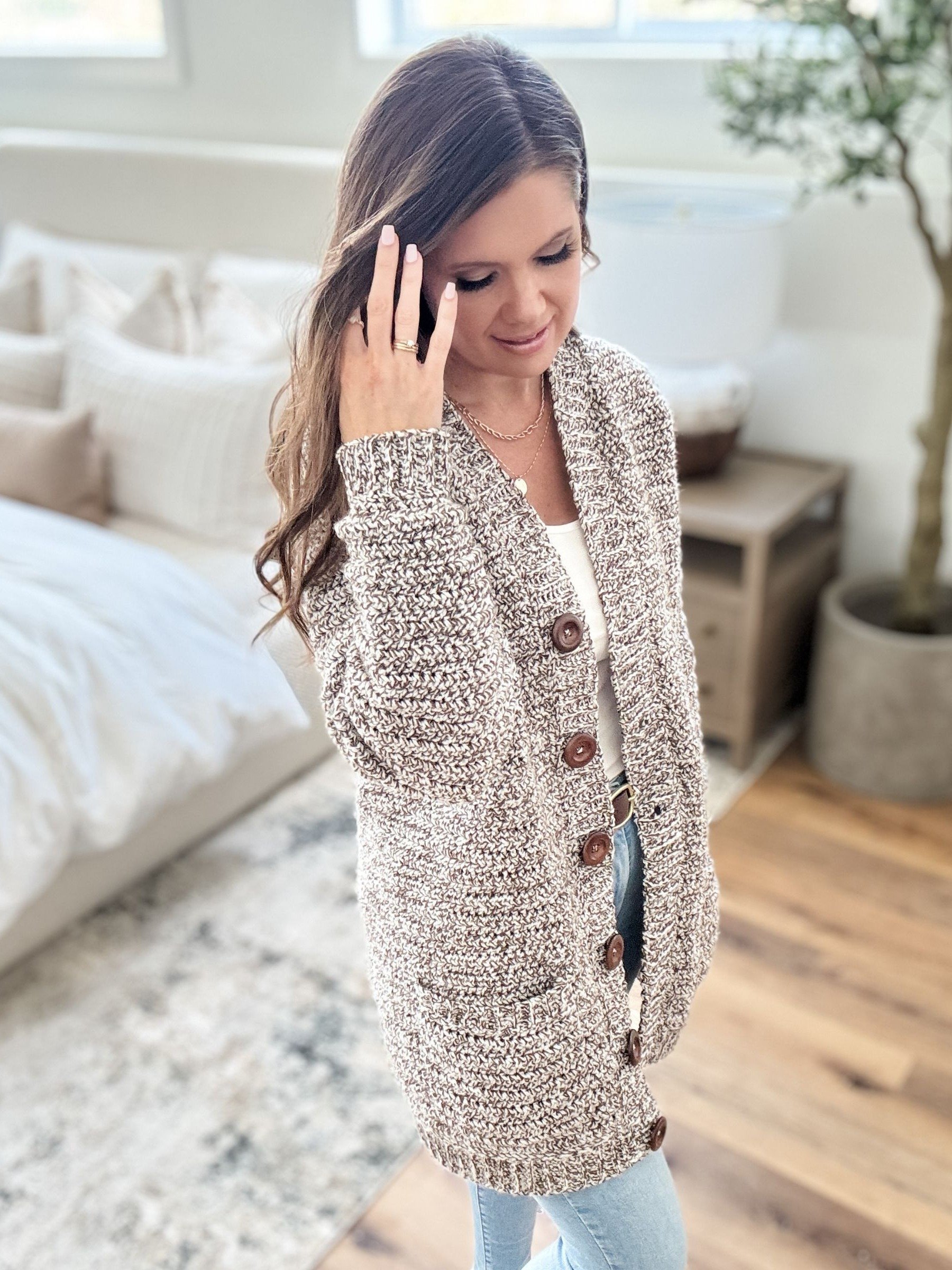 Everyday Ragg Cardigan Crochet Pattern product image (5)
