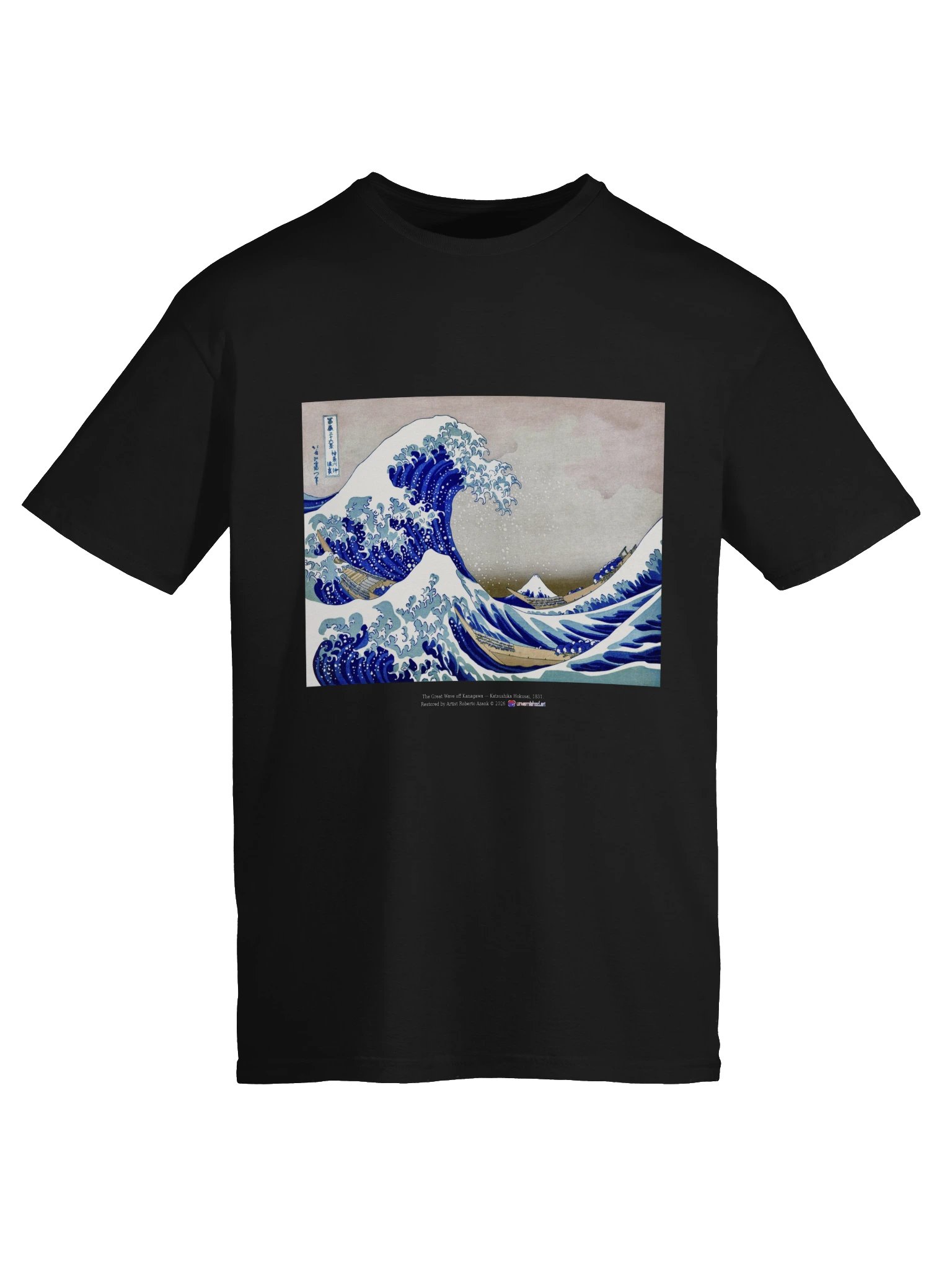 The Great Wave off Kanagawa — T-Shirt product image (5)