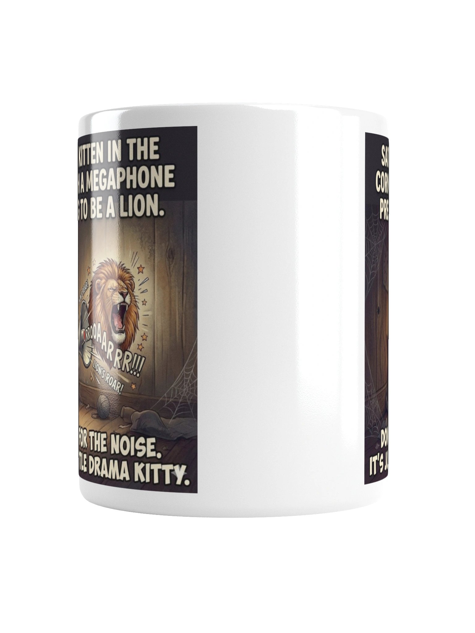 Funny Christian Mug | God Invented Humor Collection | Satan is a Kitten product image (17)