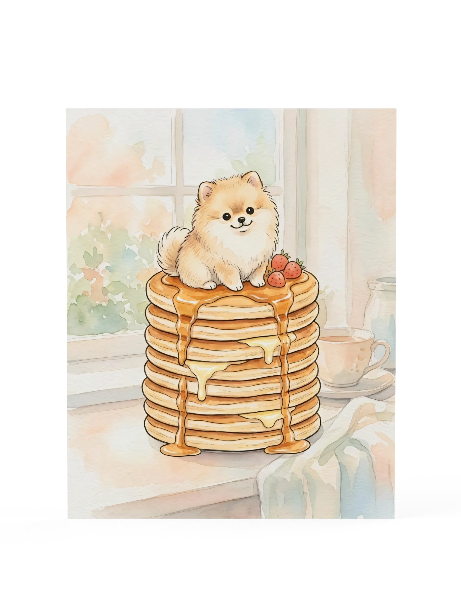 Pancake Stack Pom Poster product image (15)