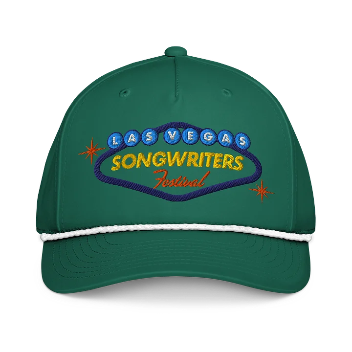Vintage Las Vegas Songwriters Festival Cap - White or Green product image (1)