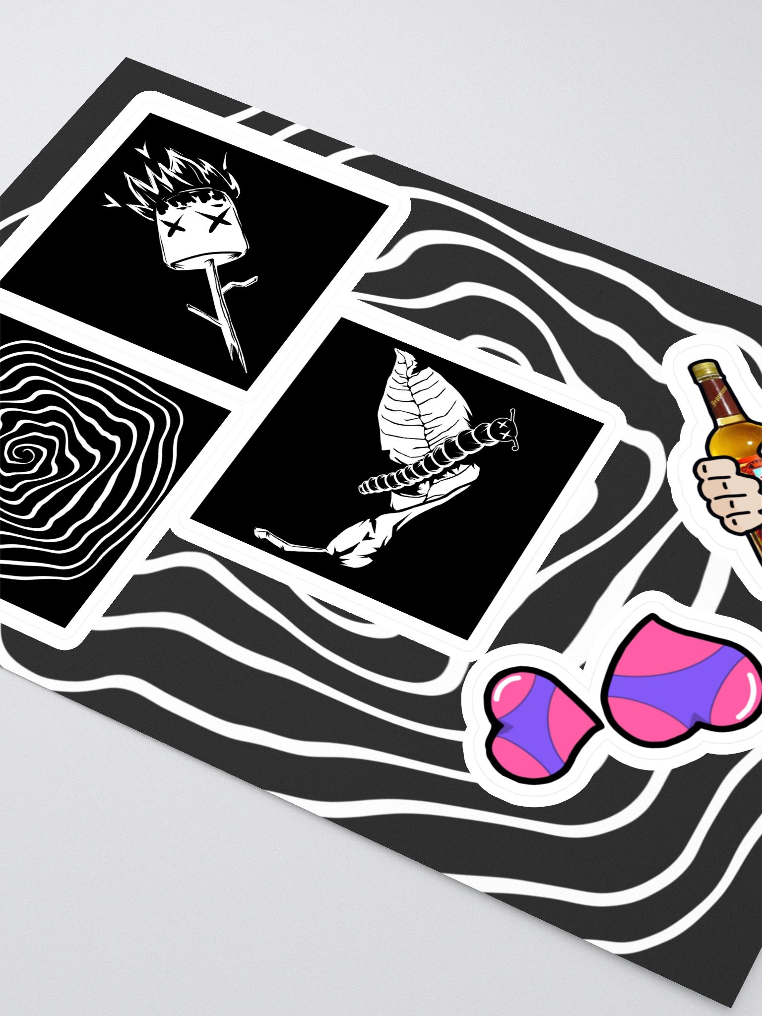 DEATH BY FALL xx | STICKER PACK product image (2)