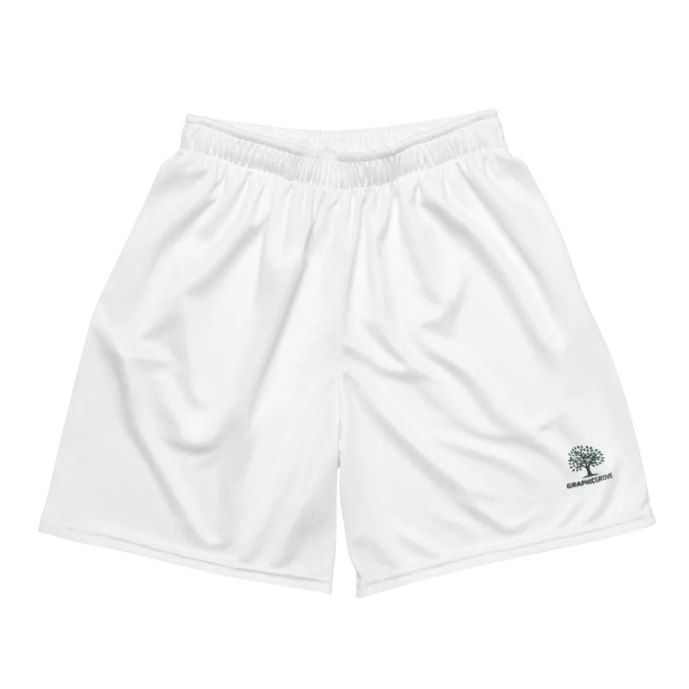 Recycled Unisex Mesh Shorts with Graphic Grove Logo - Eco-Friendly & Stylish product image (3)