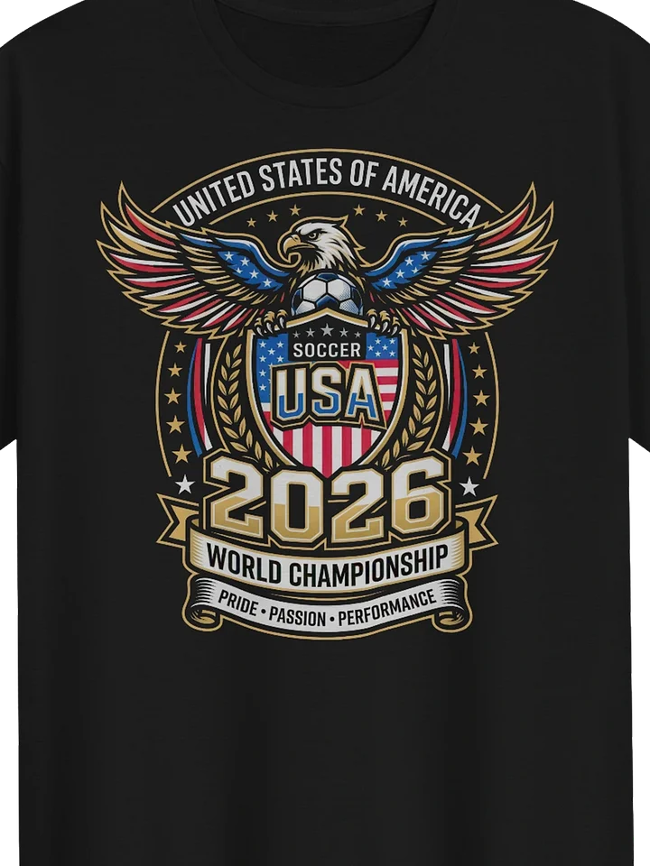 USA Championship Eagle World Cup 2026 Graphic Tee product image (2)