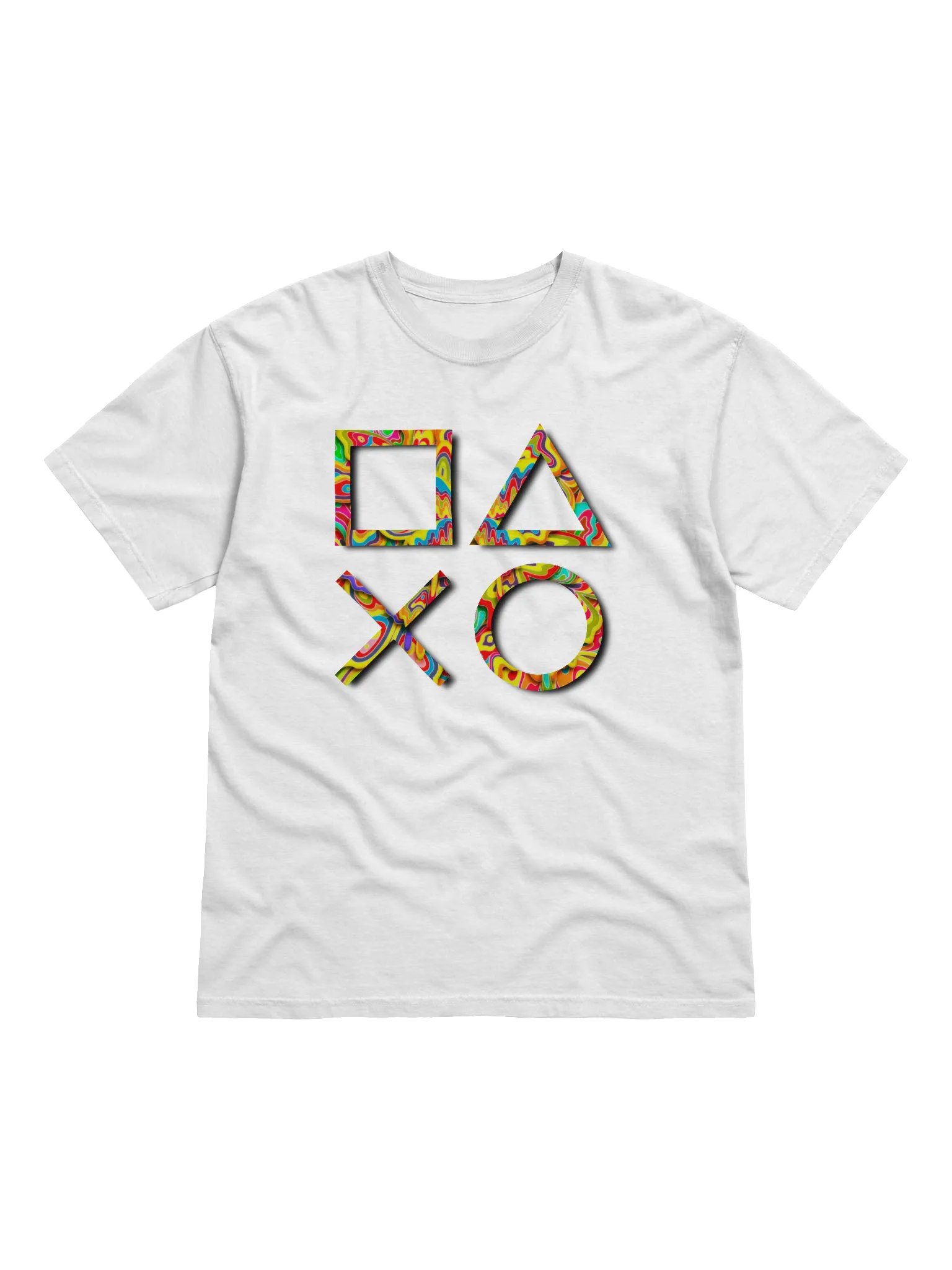 Playstation Drippy Symbols T-Shirt product image (1)