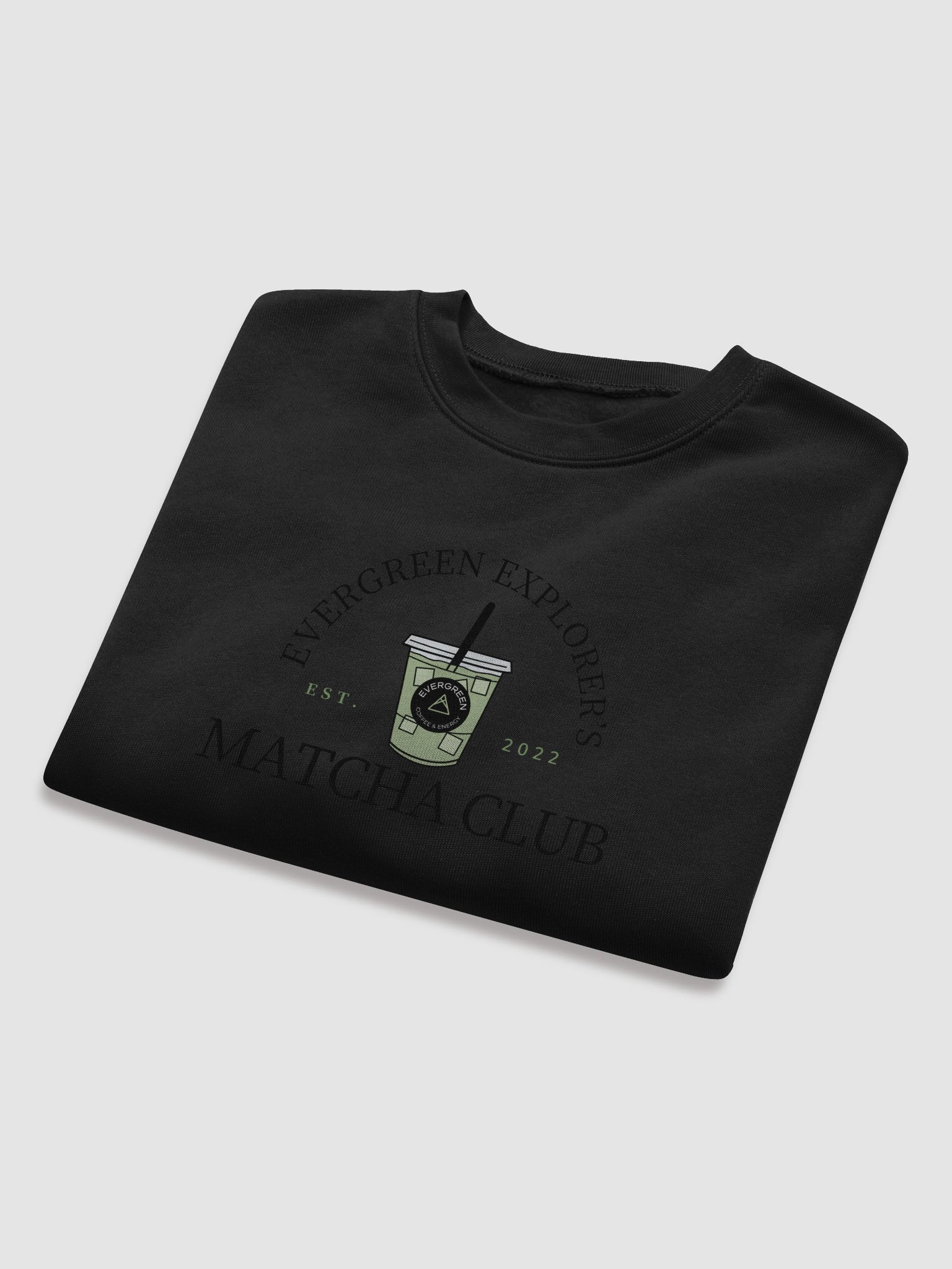 Matcha Cropped Crewneck | Coffee Club product image (8)