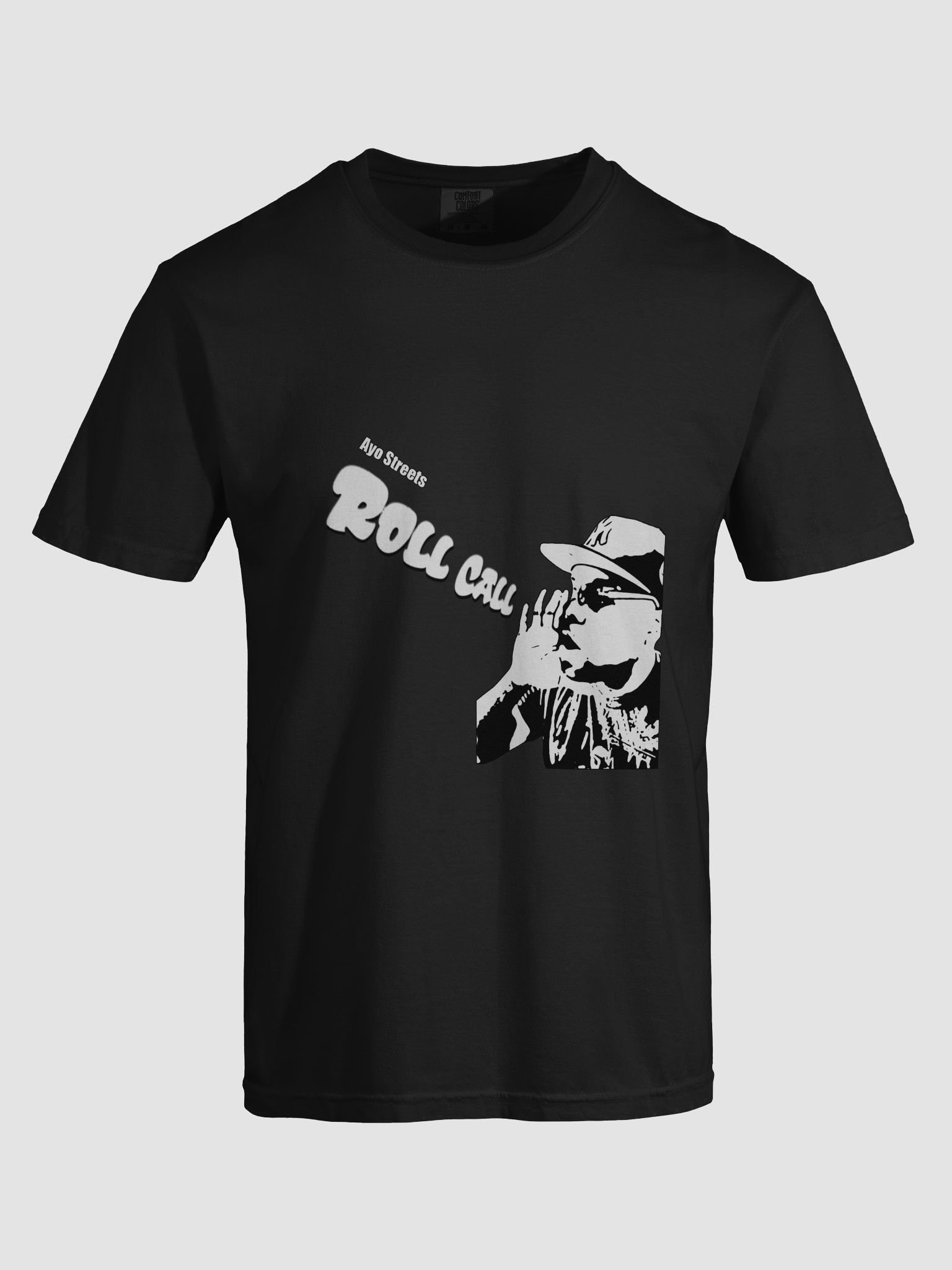 Black & white Roll Call Heavy Tee product image (7)