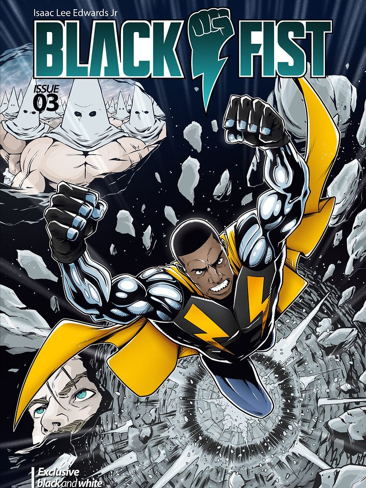 Black Fist #3(Exclusive Black & White Edition) product image (1)
