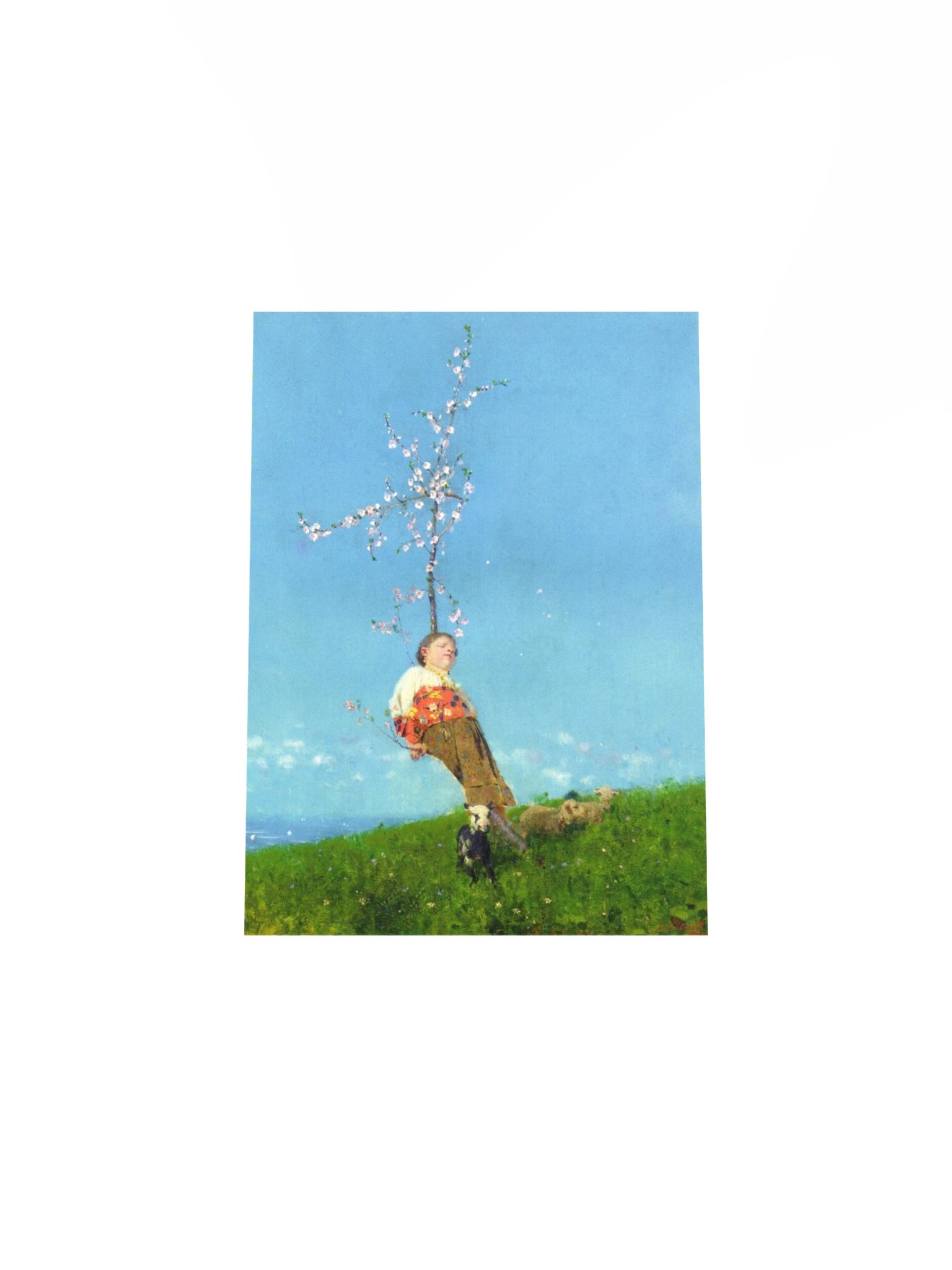 "Pastorcito de Cuento" by Francesco Paolo Michetti Poster product image (4)